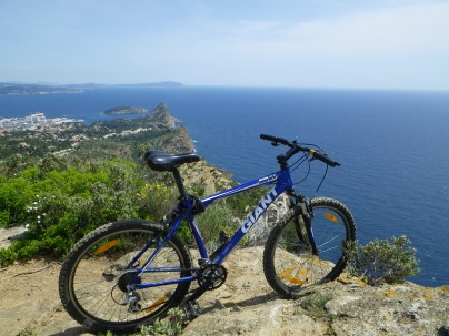 bike on the edge